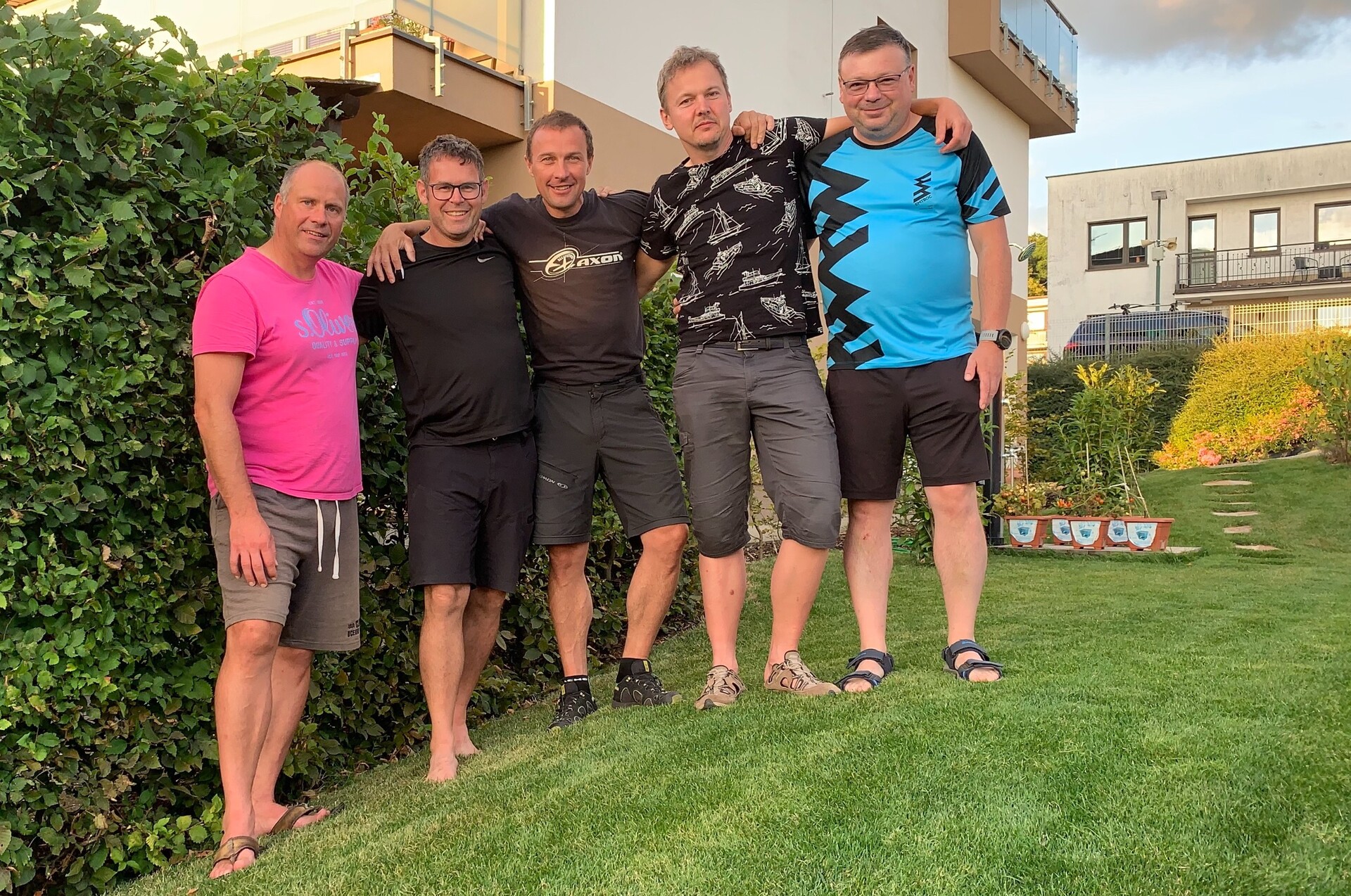 Director, IOF advisor, arena's organizer, competition director and another IOF advisor gathered in Jicin to kick-off the final year of preparations.